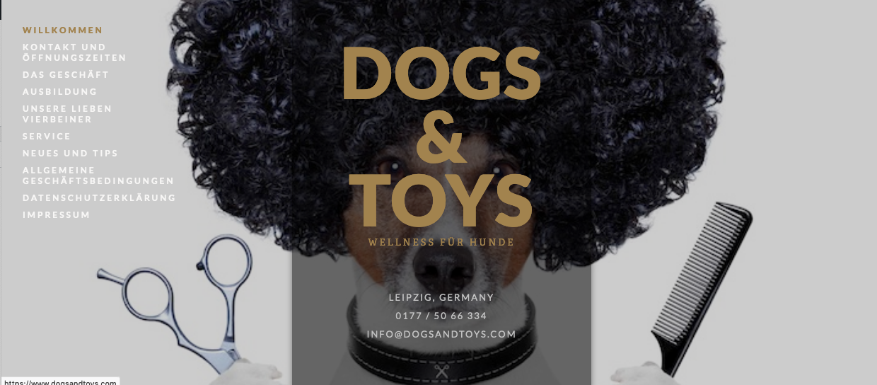 Dogs & Toys – Hundesalon